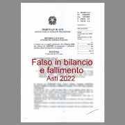 12_Falso in bilancio di sindaco e fallimento - Asti 2022
